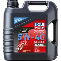 Liqui moly Moottoriöljy 4-tahti 5W-40, 4 l 5W-40 STREET RACE, 4 L