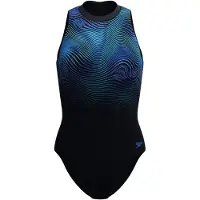 Speedo Print Hydrasuit One Piece - Black - 40