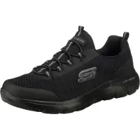 SKECHERS Slip on -tennarit 'Summits' tummanharmaa / musta