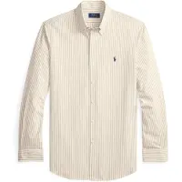 Ralph Lauren Slim Fit Striped Stretch Poplin Shirt - Multi/patterned - M