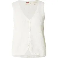 Levi's Helen Mini Boucle Vest Tofu Co - Cream - L