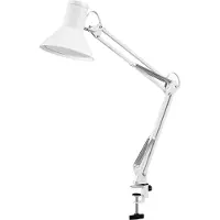 Osram Led pöytävalaisin Office Line Desk Retro Clip, himmennettävä, Valkoinen/opaali, Työhuone/toimisto, Metalli