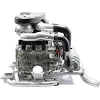 Franzis Porsche 911 -turbomoottorisarja TURBOMOOTT. 4019631672506