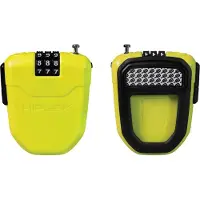 Hiplok FX vaijerilukko - Fluo