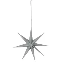 Broste Copenhagen Star paperitähti Ø15 cm Silver