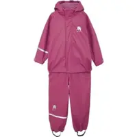 CeLaVi Basic Rainwear Set -Solid Pu - Pink - 150