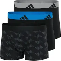 Adidas Underwear Active Flex Cotton Boxerit 3 Yksiköt