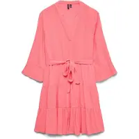 Vero moda Maternity Vmmmenny Ls V-Neck Short Dress Wvn Ga - Coral - S