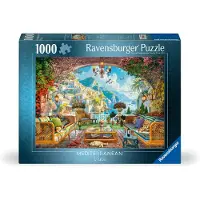 Ravensburger 1000 palan palapeli Välimeren terassinäkymä