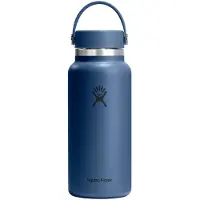Hydroflask 946ml Wide Flex Cap Harbor Blue Pullot 0.946 L