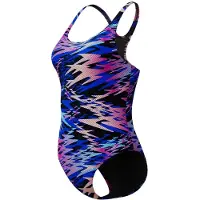 Speedo Hyperboom Print Medalist Swimsuit - Multi/patterned - 46