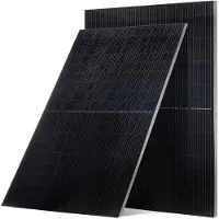 Vevor 2PCS 400W monokiteiset aurinkopaneelit, 23%:n tehokas mono-PV-moduuli vakaalla MC4-lähdöllä ja alumiinirungolla, IP65-vedenpitävä aurinkopaneeli auto-, vene-, matkailuauto- ja tasakattokäyttöön