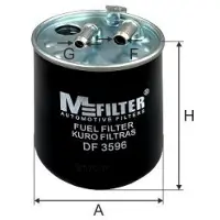 M-Filter Polttoainesuodatin DF 3596