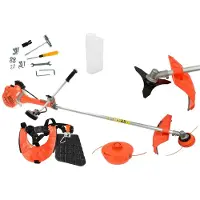 GEKO Raivaussaha ja ruohotrimmeri 52 cm³,