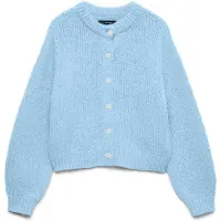Vero moda Vmwilo Ls O-Neck Cardigan Exp Girl - Blue - 146/152