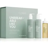ICONIQUE Professional UNBREAKABLE LIKE YOU Length Strengthening Set setti hiusten vahvistamiseksi