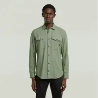 G-Star Paita 'Marine Slim Shirt' vihreä