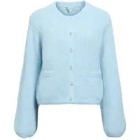 Object Objsaggia Re L/S Knit Cardigan Noos - Blue - XS
