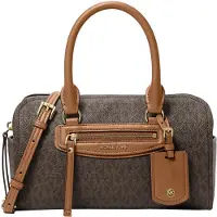 Michael Kors Käsilaukku konjakki / tummanruskea