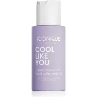 ICONIQUE Professional KYLMÄ KUIN SINÄ Täydellinen Blonde & Silver Violet neutraloiva hoitoaine keltaisille sävyille 250 ml