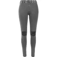 Urban Classics Leggingsit meleerattu musta
