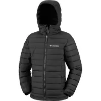 Columbia Powder Lite Ii Hooded Jacket - Black - 128