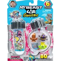 BEAST LAB MRBEAST LAB Swarms-hahmot koeputkessa, 6 kpl