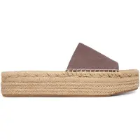 Calvin Klein Flatf Espa Mule Nub Mg - Brown - 41