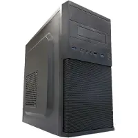 LC-Power 2004MB-V3, Micro Tower, PC, Musta, mikro ATX, Mini-ATX, Metalli, 14 cm (LC-2004MB-V3-ON)
