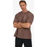 MM Sports Oversized Hardcore T-shirt, Mocha M