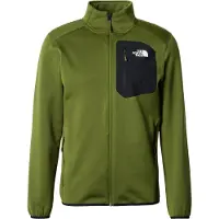 The North Face Toiminnallinen fleecetakki 'CREST' vihreä / musta / valkoinen