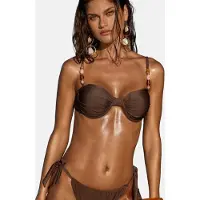Lipsy Bikinitoppi suklaa