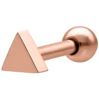 Wildcat Triangle Barbell<!--6400cce751ff9--> - Ruusukultainen metalli