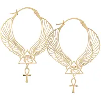 Wildcat Cleopatra Hoops - Kultainen metalli