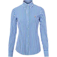 Ralph Lauren 55/2 Oxford Mesh-Lsl-Bfs - Blue - S