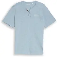 Tom Tailor Fine Striped Serafino - Blue - S