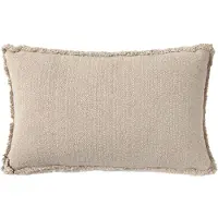 Lorena Canals Handloom Rectangular Cushion Beige - Beige - 30X 50CM