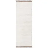 Lorena Canals Woolable Rug Steppe - Sheep White - Cream - 80X 230CM