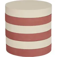 Oyoy Jakkara - Rauta - 28x28 cm - Vanilla/Muskottipähkinä - - OneSize - Tuolit