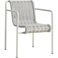 HAY Palissade Cord Dining käsinojatuoli Sky grey