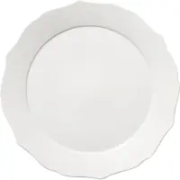 Serax Plate L White Silhouette Set/4 - White - ONE SIZE