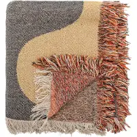 Bloomingville Arni Throw - Multi/patterned - 160X130CM