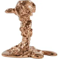 Pols Potten - Drip kynttilänjalka S 14 cm ruusukulta