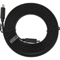 Deltaco HDMI 2.1 Flat -kaapeli, jossa 8K, 3 m, musta