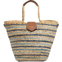 Pepe Jeans for woman. PL0300140 Nova Jean bag blue (OSFA), Beige, Casual, Jute