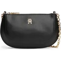 Tommy Hilfiger Th Glam Mini Chain Crossover - Black - ONE SIZE