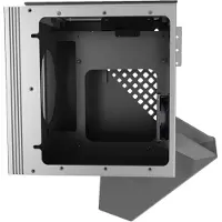 Azza CUBE MINI 805, Kuutio, PC, Hopea, Mini-ATX, Alumiini, Karkaistu lasi, Multi (CSAZ-805)