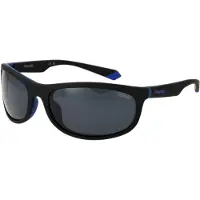 Polaroid PLD 2154/S 64/17/130 MATTE BLACK/BLUE aurinkolasit unisex PLD 2154/S