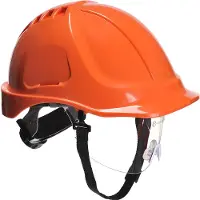 Portwest PW54 Endurance Plus suojakypärä visiirillä