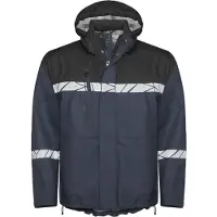 Projob 7414 Shell Jacket 7414 Shell Jacket 9910-Viz Black/Red 4XL